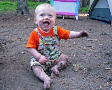 泥遊びとアレルギー予防　すずひろクリニック